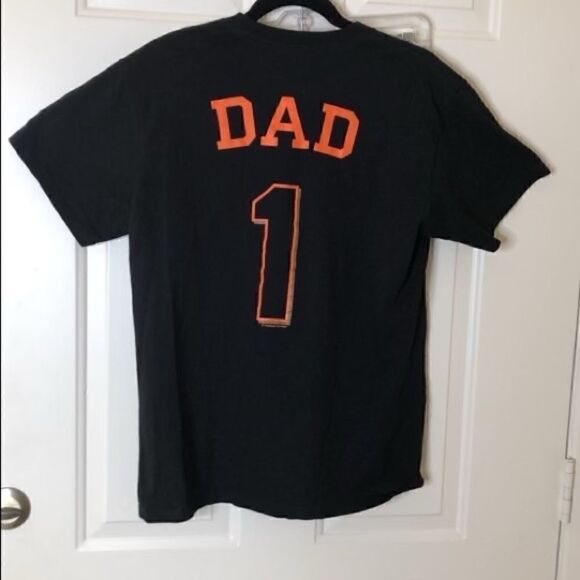 San Francisco Giants Black “Number 1 Dad” T Shirt - Picture 3 of 8